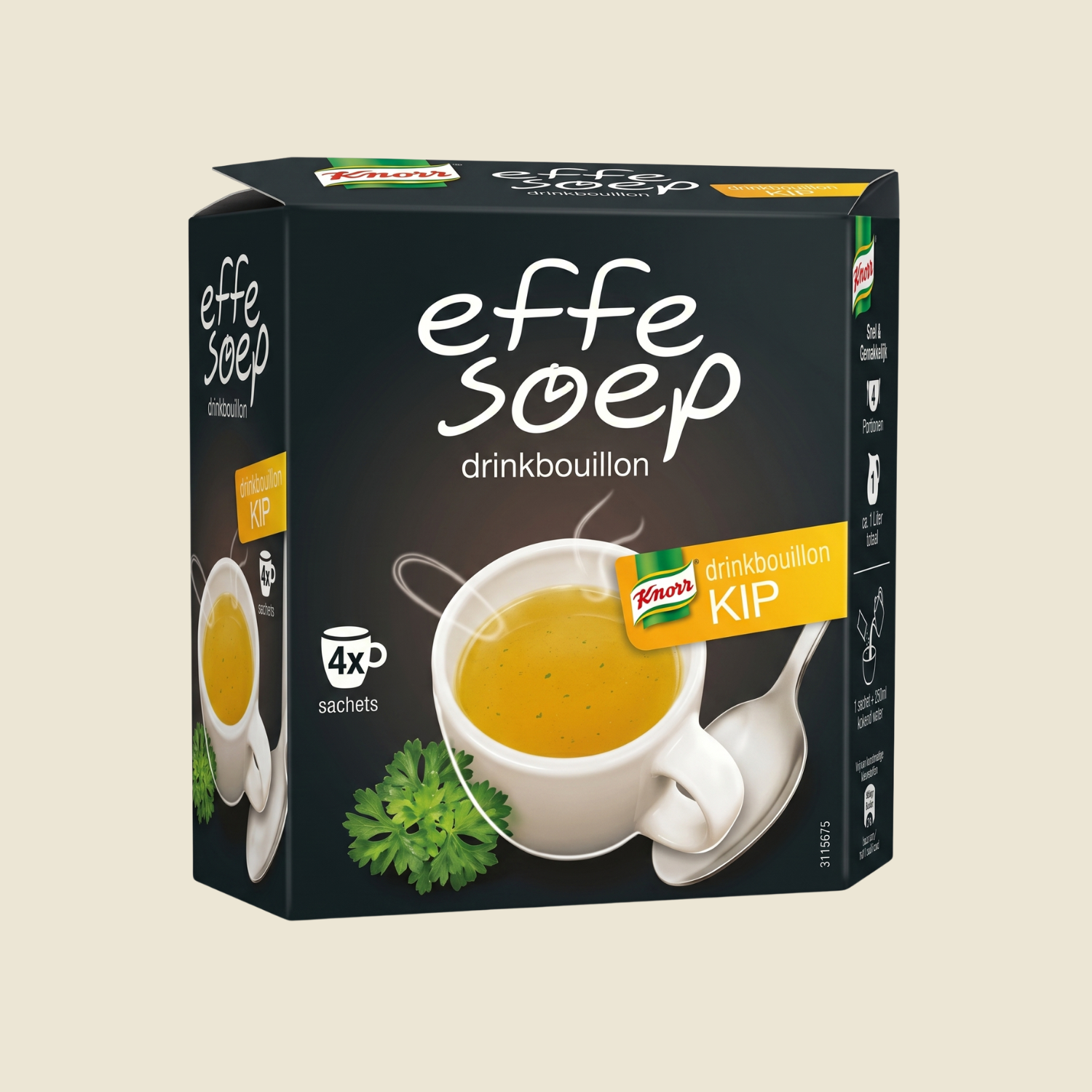 Effe Soep drinkbouillon kip 40 porties 160ml