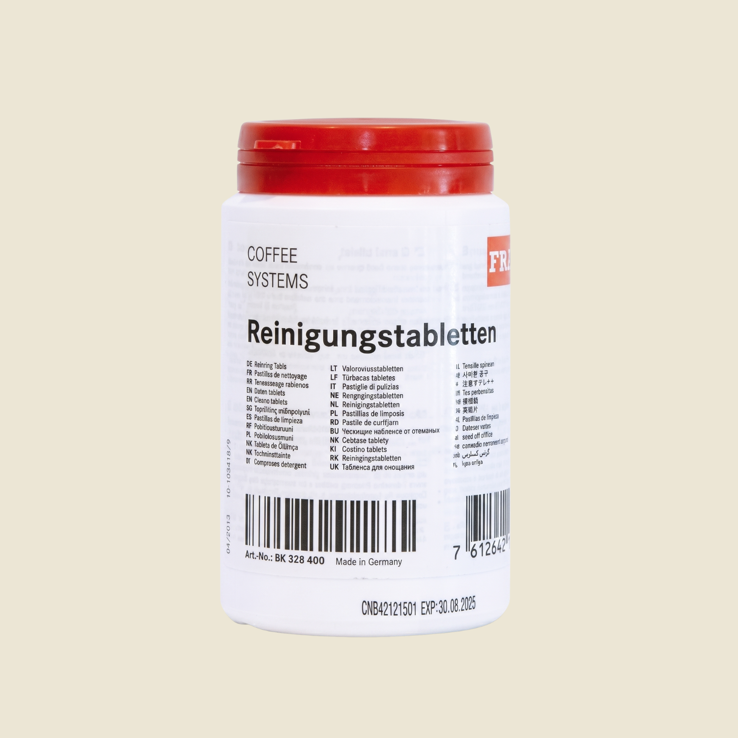 Franke reinigingstabletten 2,3gr
